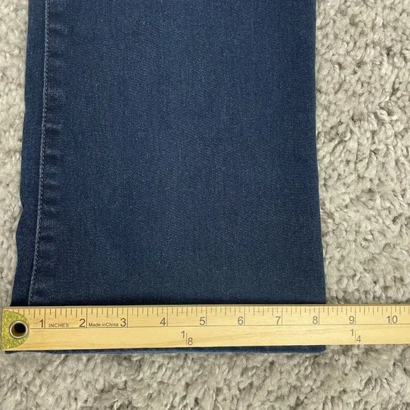 Style & Co Boot Leg Jeans Women's Size 10S (30x29) Mid-Rise Stretch Dark Denim - Picture 13 of 13
